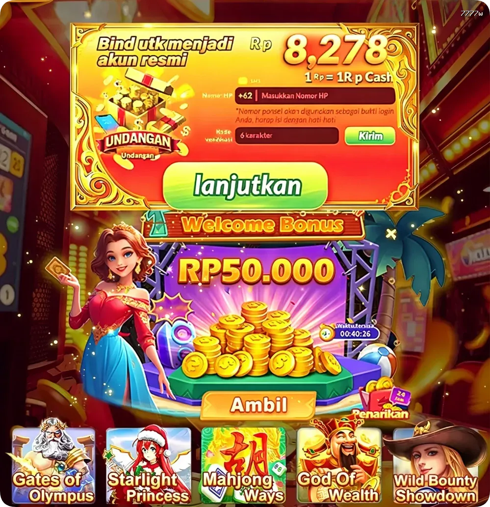 7777w Masuk